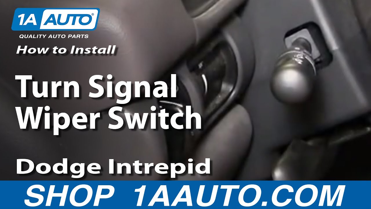 How to Replace Turn Signal Wiper Switch 93-97 Dodge Intrepid