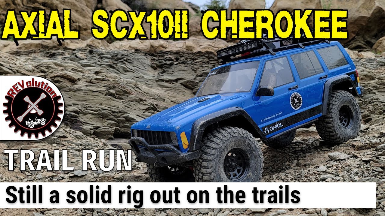 Axial SCX10 II Cherokee - Trail Run - 4-30-2023