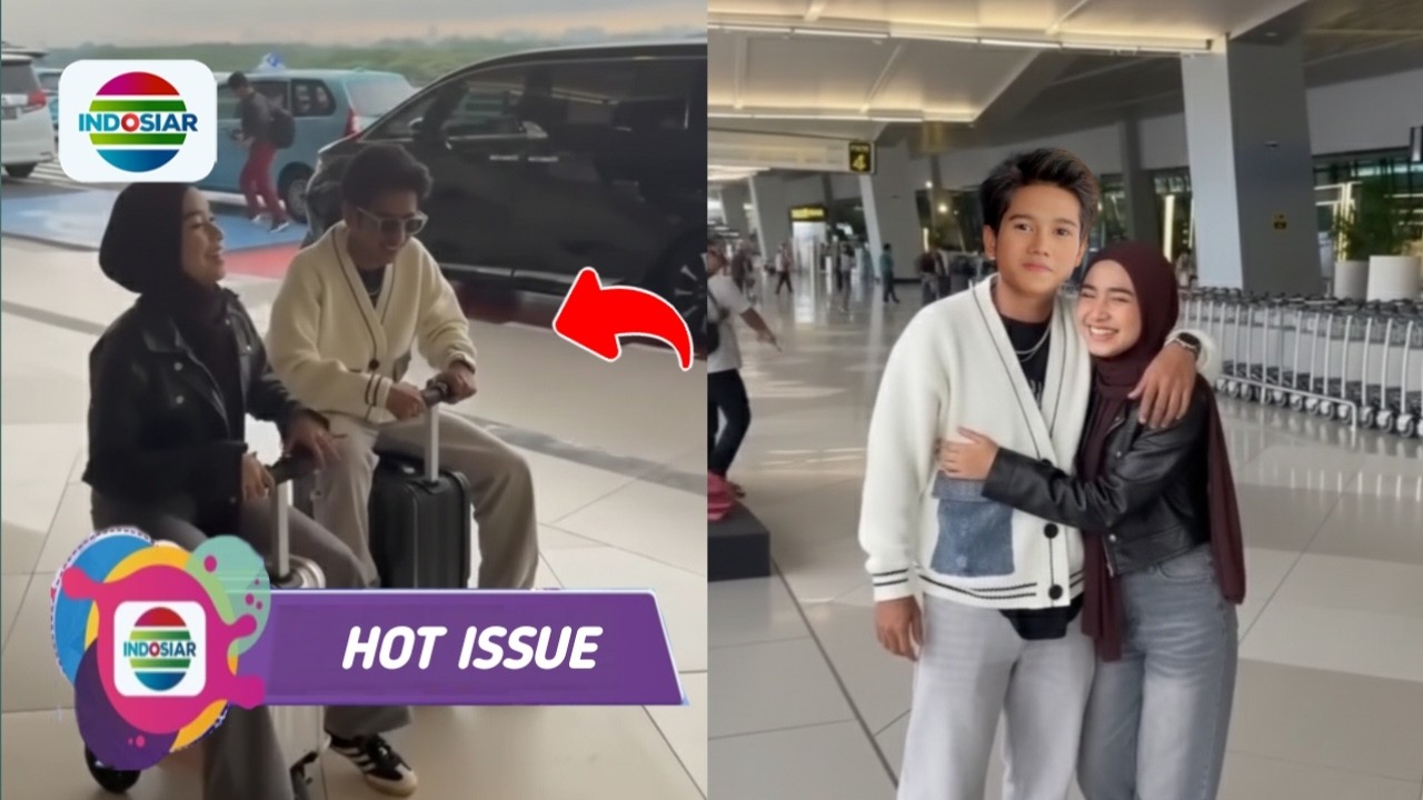 Tiba Di Bandara Surabaya!! Lagi² Mila Rangkul Valen Yang  Sedang Sakit Saat Tiba Di Bandara Surabaya