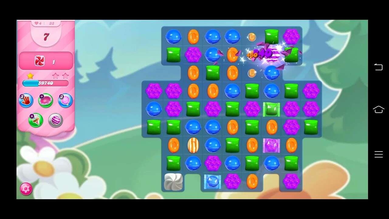 Candy crush saga level 32