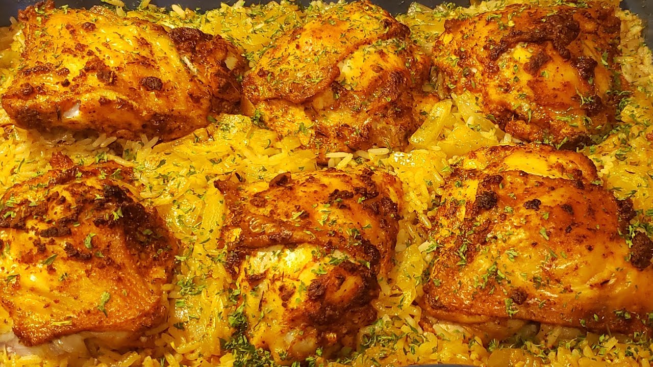 #ЗАПЕЧЕННАЯ В ДУХОВКЕ #КУРИЦАСРИСОМ (РЕЦЕПТ)