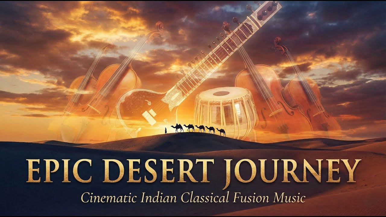 Epic Desert Journey | Cinematic Indian Classical Fusion Music