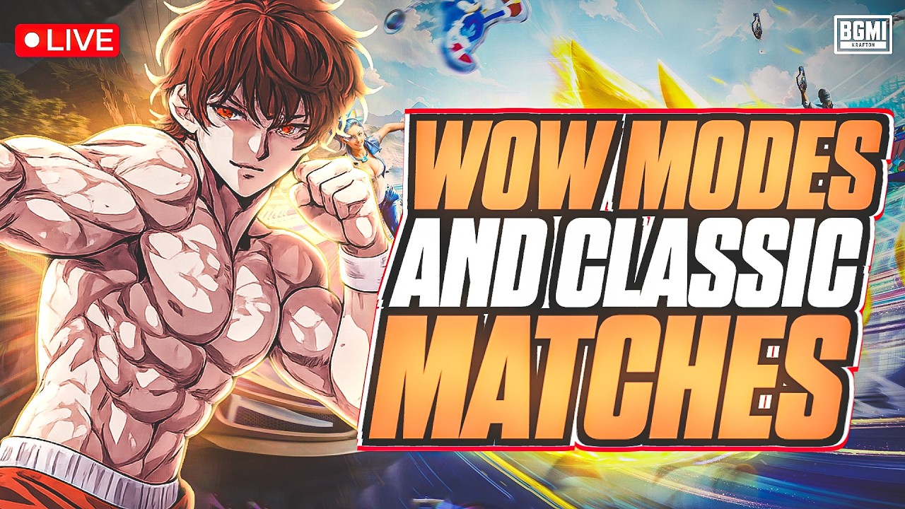 CLASSIC AND WOW ROOMS || BGMI LIVE || KABUTO IS LIVE|| SKYHIGH MODE || RANK UP BGMI