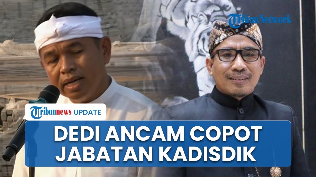 Sosok Purwanto, Kadisdik Jabar Terima 'Ancaman' Dedi Mulyadi Jika Aturan Jam Malam Pelajar Gagal