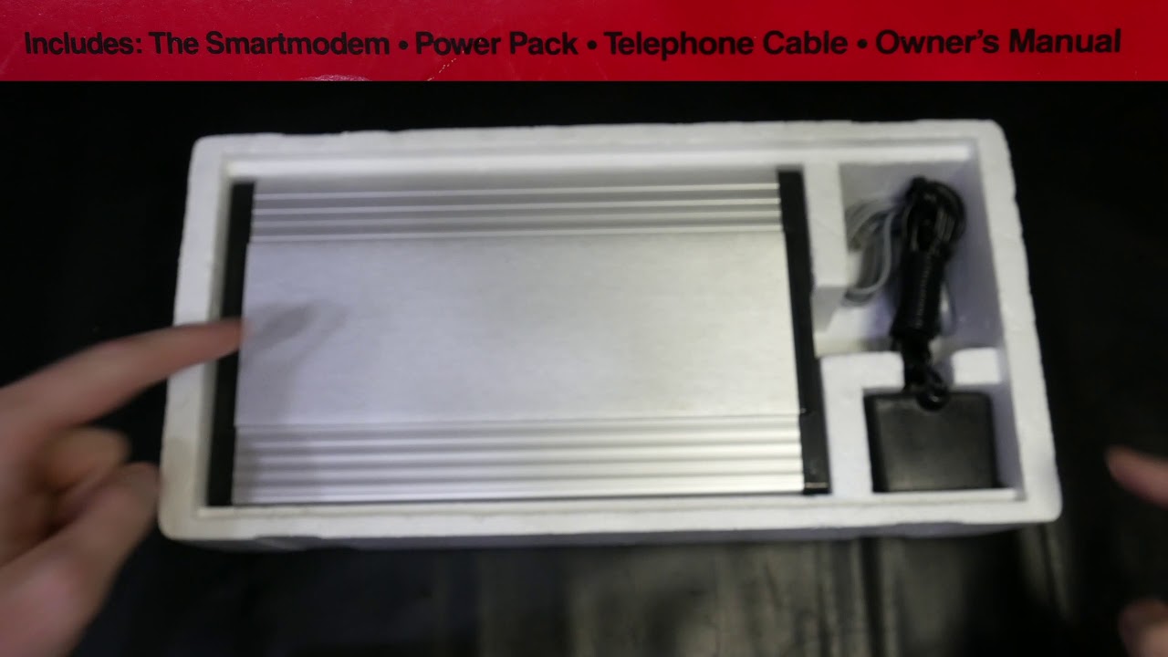 Modem Monday #6: Unboxing Hayes Stack Smartmodem and Apple II+