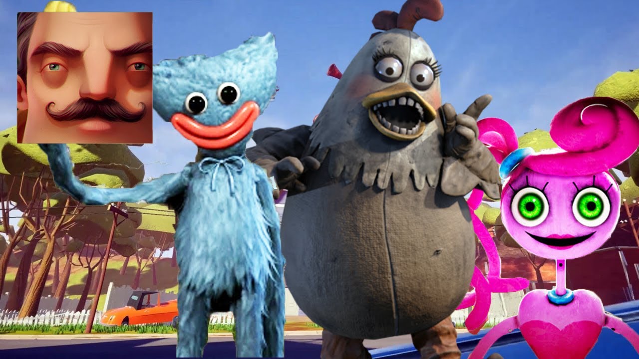 Hello Neighbor - My New Neighbor Penny the Chicken (Dark Deception) Act 3 Gameplay Walkthrough