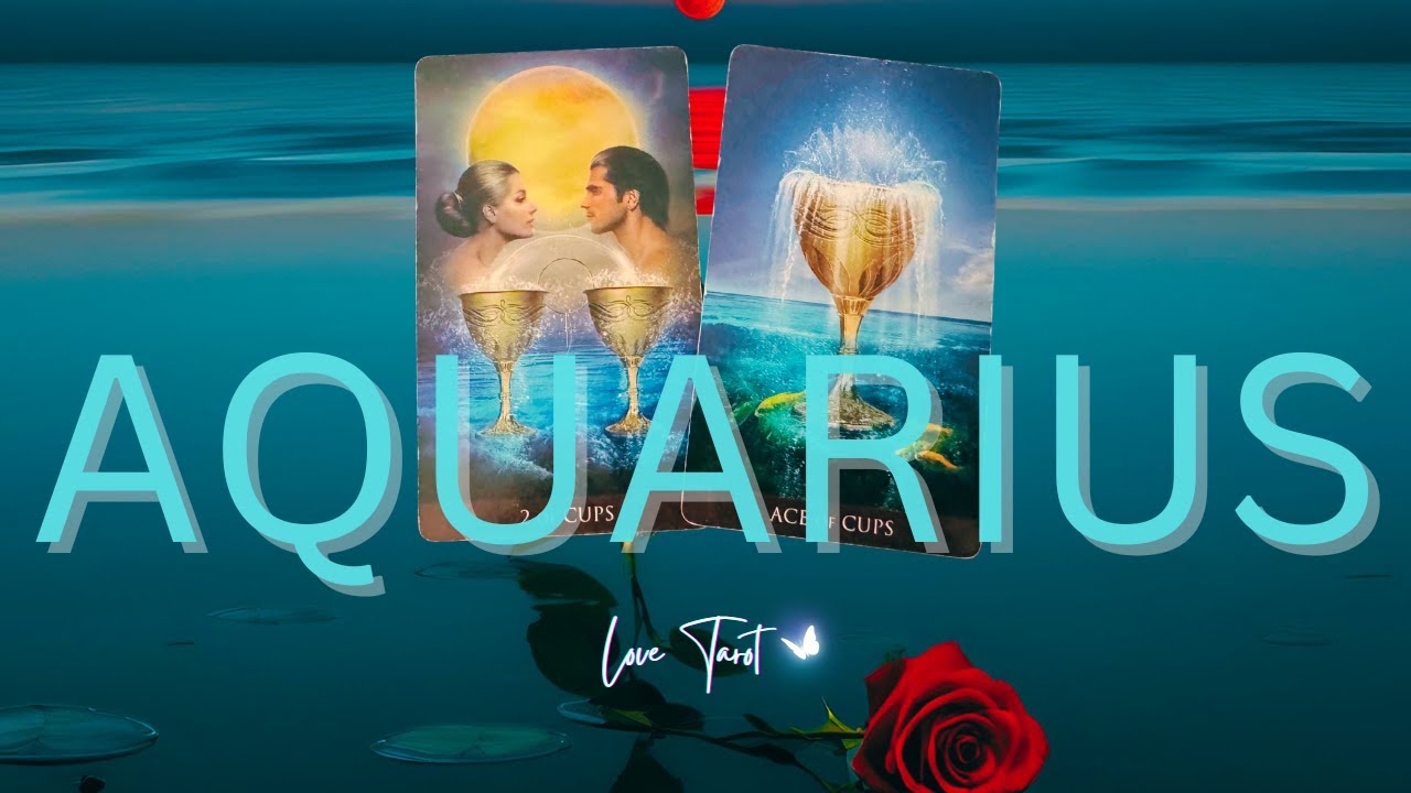 ❤️ AQUARIUS THIS WILL COME OUT OF THE BLUE! SOMEONE YOU THOUGHT WOULD NEVER... #aquarus #tarot #love