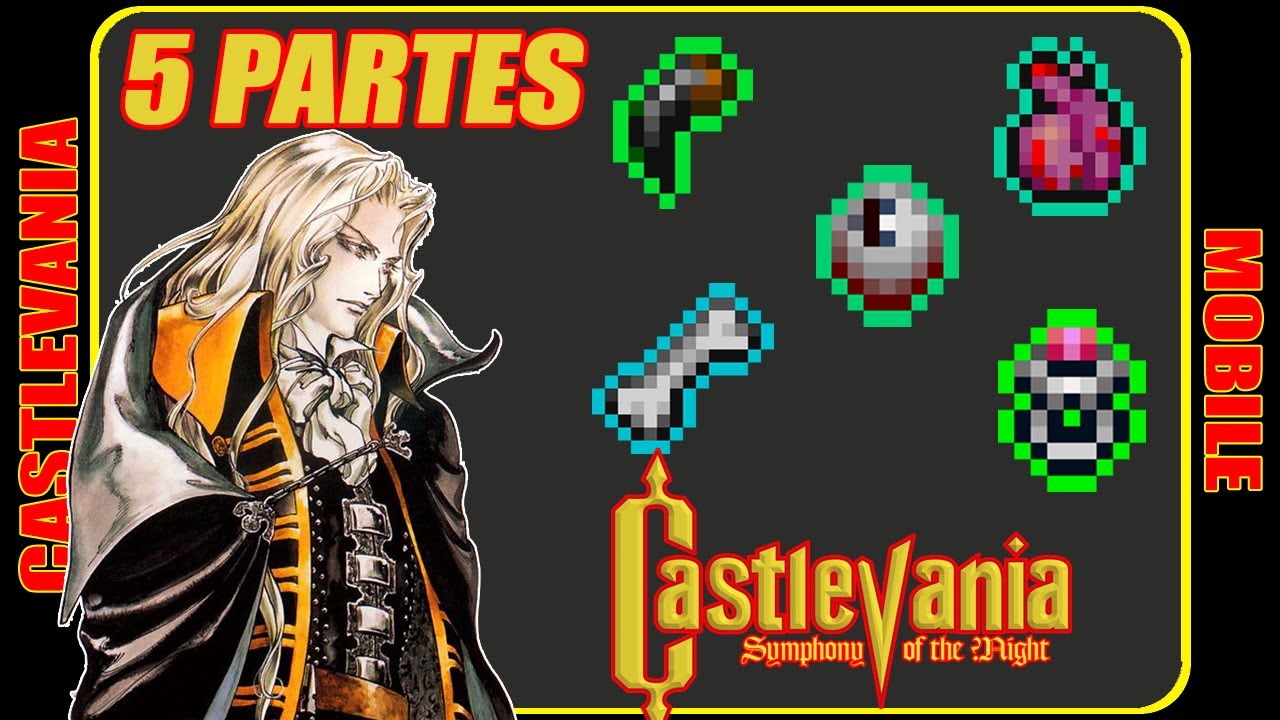Passando do castelo invertido em Castlevania: Symphony of the Night MOBILE. Onde e como encontrar.