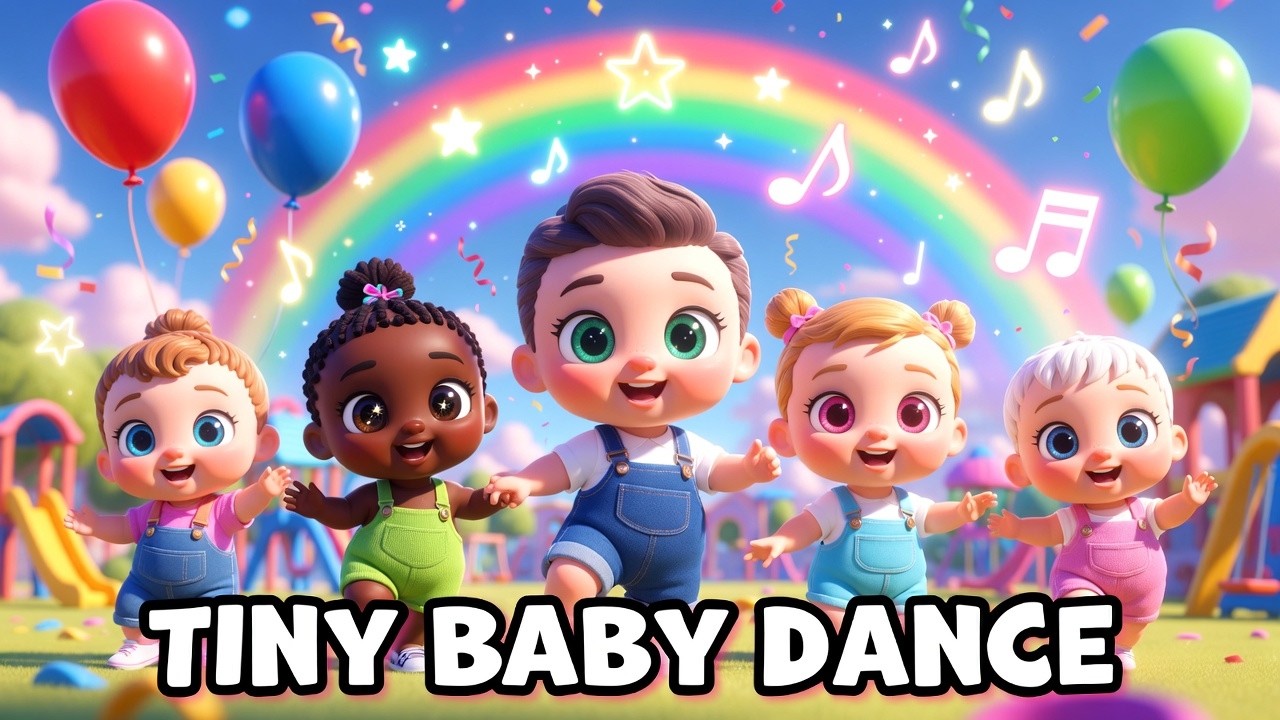 Magic Baby Dance World ✨ | Dudi Dudi Dam Dam 💃 Funny Kids Cartoon Party