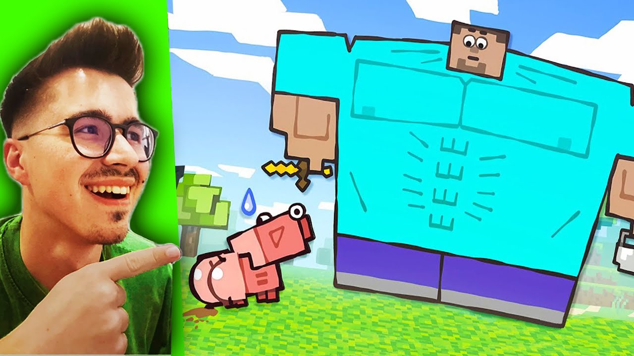 Reactionez la Desene Animate cu Minecraft *PREA AMUZANT*