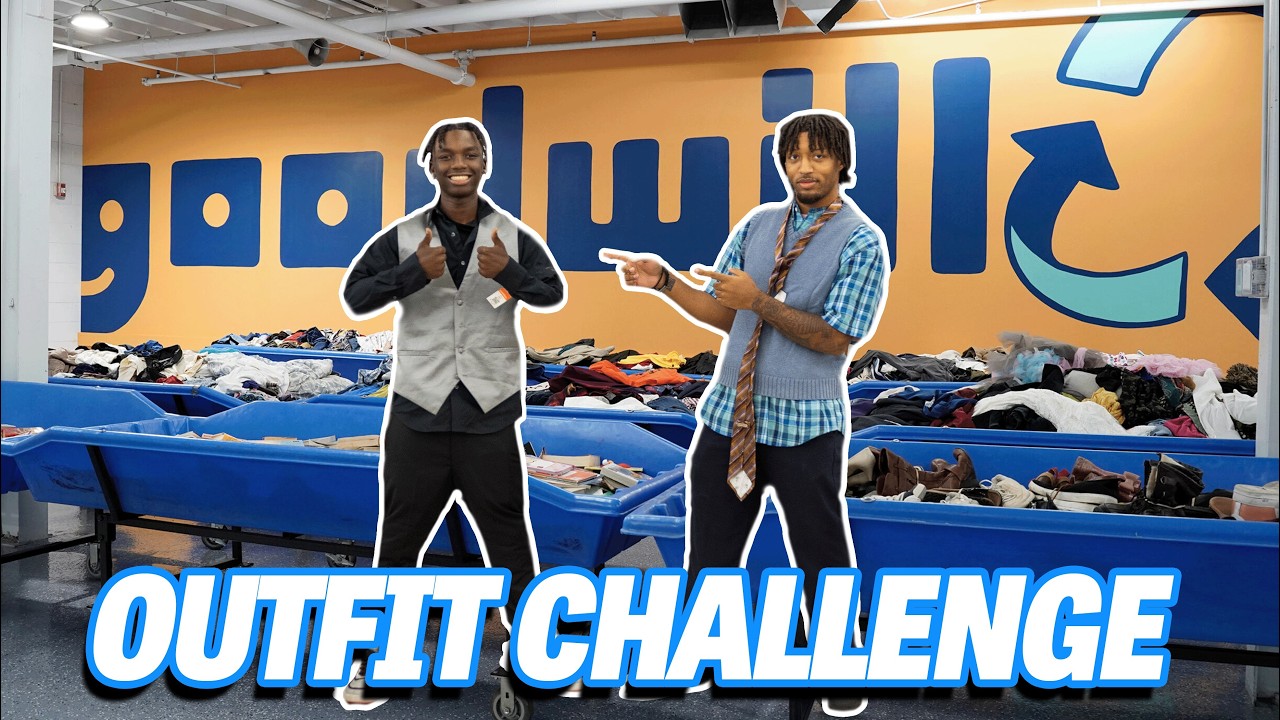 Thrift Store Outfit Battle: Who Can Find the Best Goodwill Look?