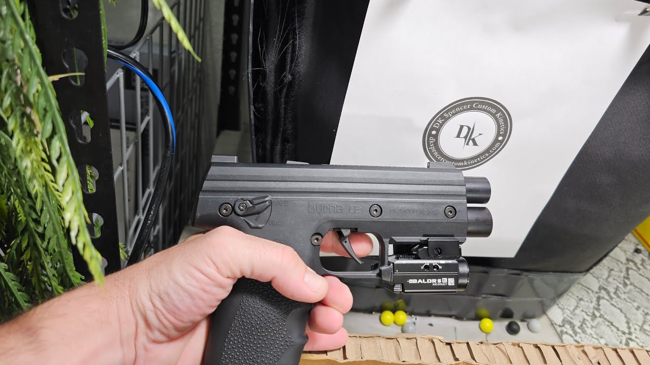 Less Lethal Accuracy Test: Byrna LE with V2s, Canada Riot Balls, and Cheap Yeller Balls 22ft