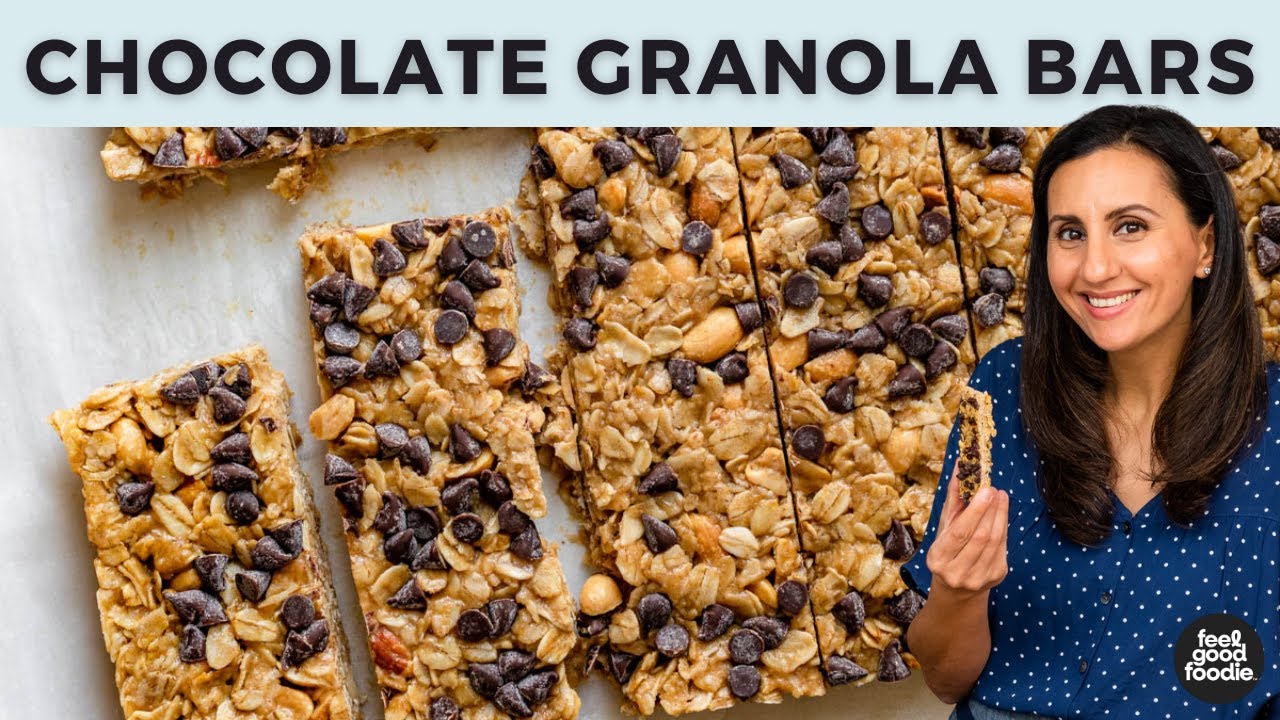 HOMEMADE GRANOLA BARS | Chocolate Peanut Butter