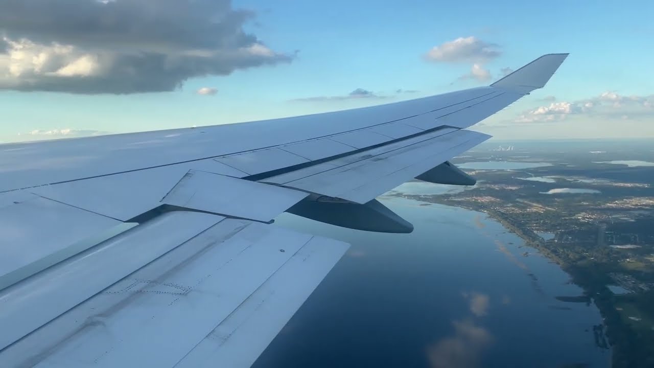Lufthansa Boeing 747-400 landing in Orlando | FRA-MCO