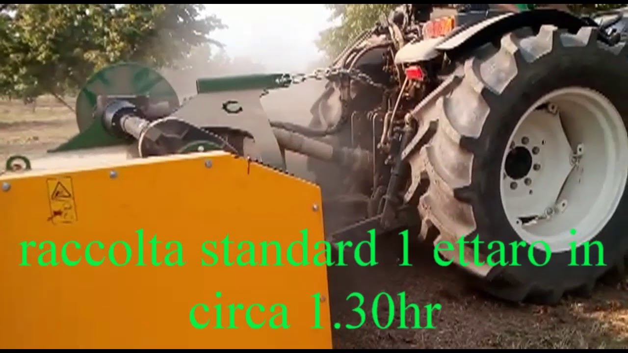 Nuova Raccoglitrice K1800 con spiegazioni