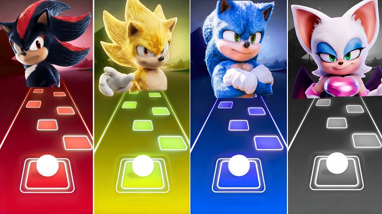 🔴 Sonic SUPER 😱 OTHER HEDGEHOG 3 Tiles Hop 🎯 Cedm rush 🟢 #111