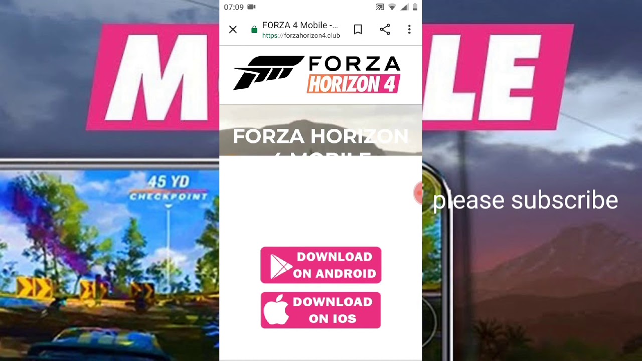 How to download Forza horizon 4 on Android or iOS