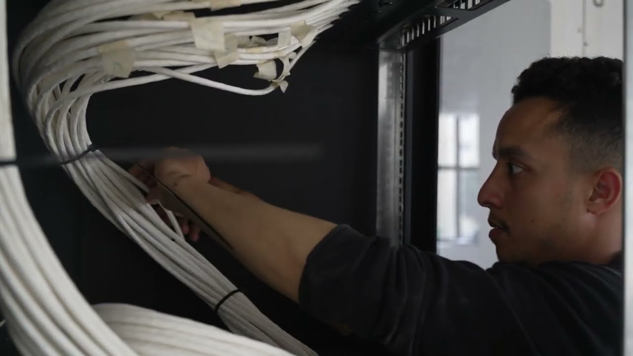 أشغال الكهرباء لشقة مكتب الدراسات الجزءالتاني Travaux électriques appartement bureau étude  Part 2
