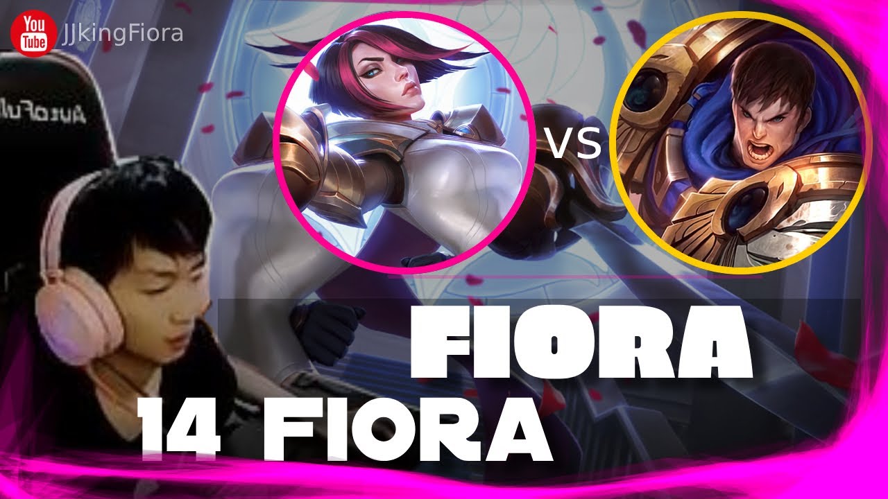 🔴 14 Fiora vs Garen (2000 LP Fiora) - 14 Fiora Guide