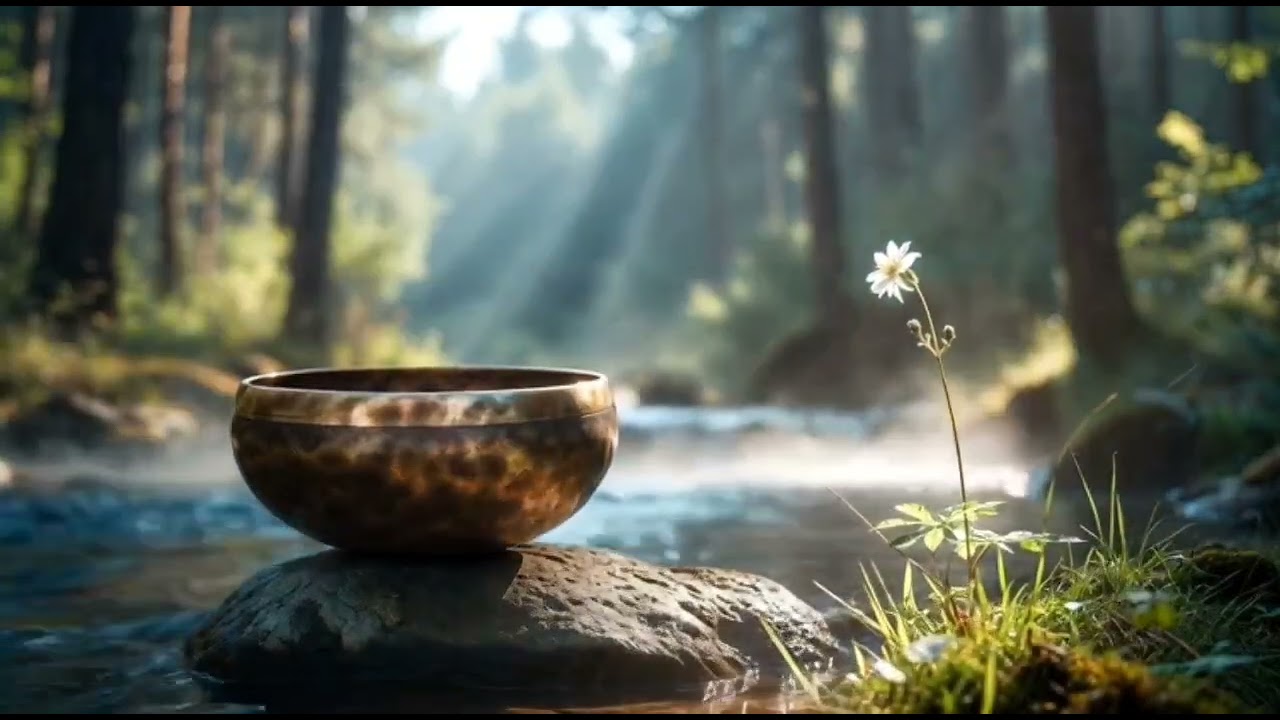 Relaxing Music for Stress Relief – Tibetan Singing Bowl | Deep Healing Meditation Sounds