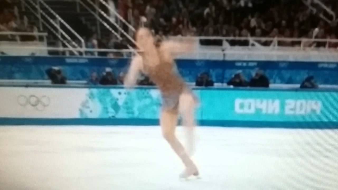 금메달 소트니코바 점프 수준 ㅡ 두발착지 ㅋㅋ Olympic skate Goldmedalist