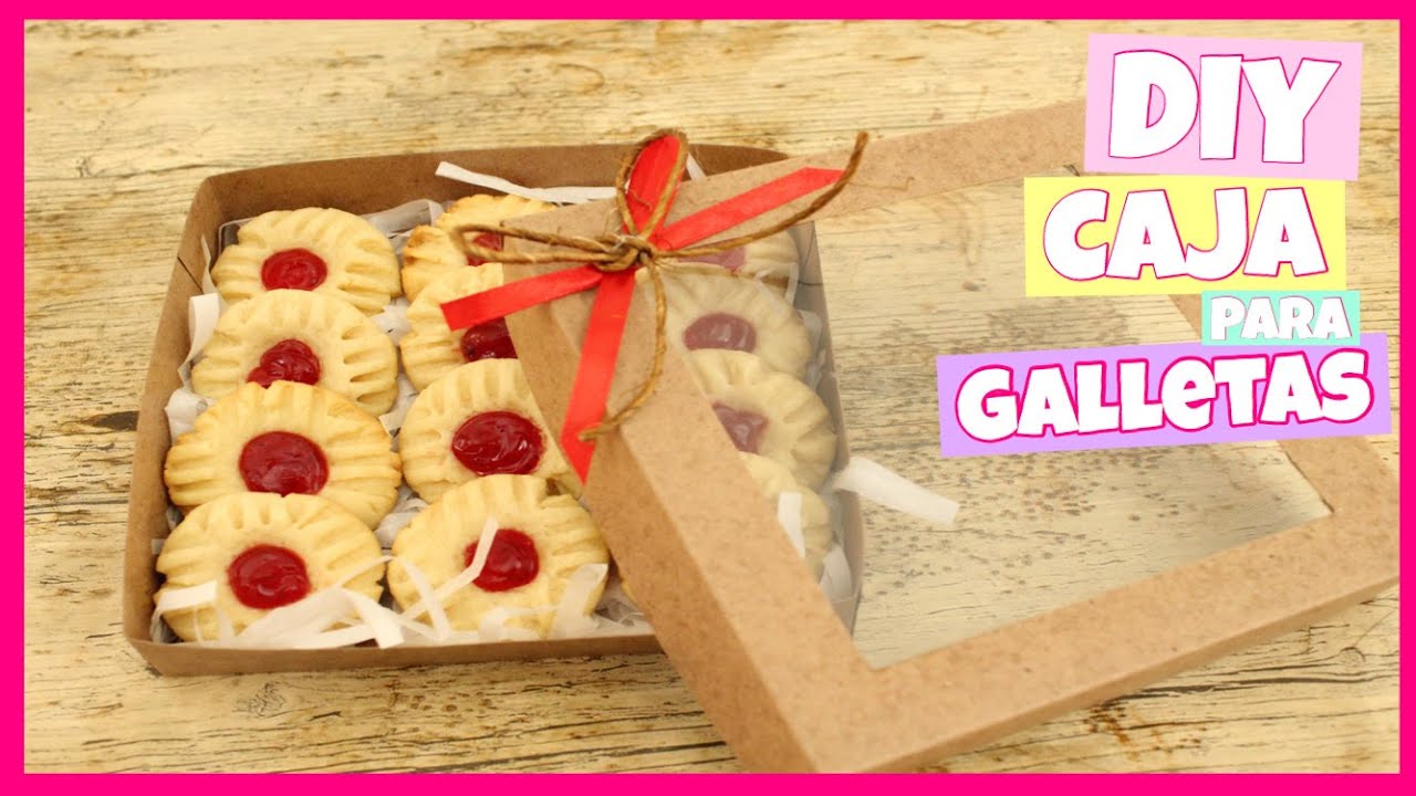 DIY CAJA PARA GALLETAS|| FÁCIL Y ECONÓMICA