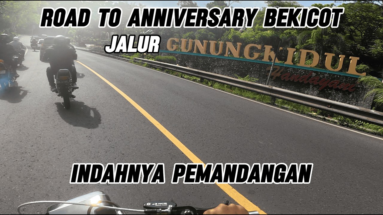 ROAD TO ANNIVERSARY 18TH BEKICOT WONOGIRI‼️PERJALANAN MELEWATI JALUR VIA GUNUNGKIDUL‼️PART 3