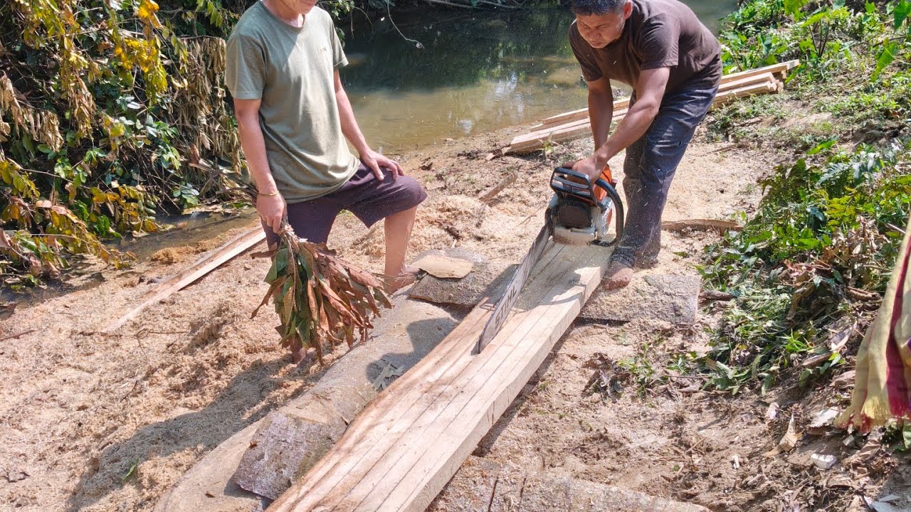 Best chainsaw machine #chainsaw #fullepisode #nature #cuttingskills #woodworking #local 