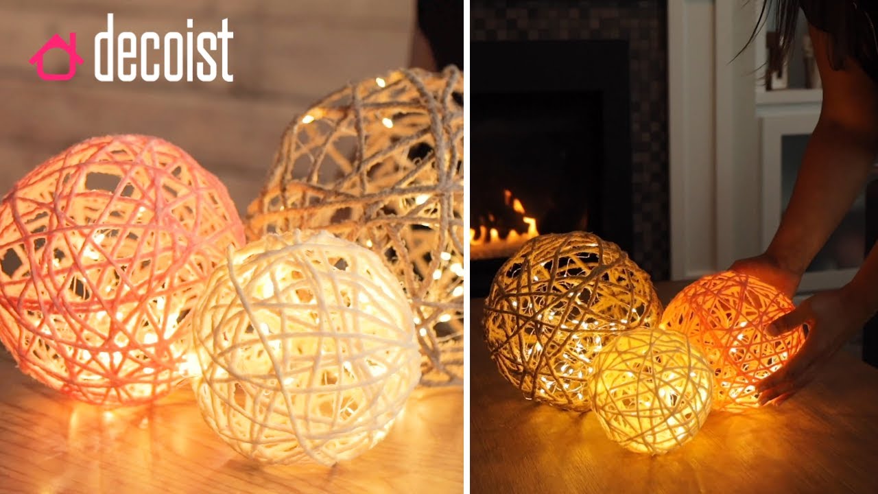 Decoist Original DIY: Fairy Light Lanterns