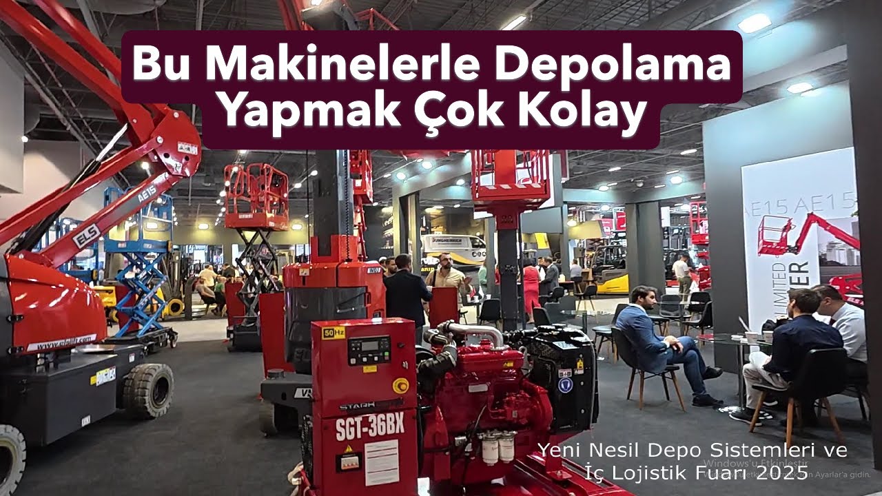 Yeni Nesil Depo Sistemleri ve İç Lojistik Fuarı istanbul 2025 cnr