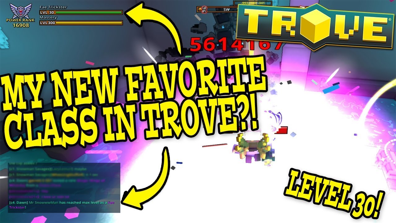 Trove: THIS MAY BE MY NEW FAVORITE CLASS...