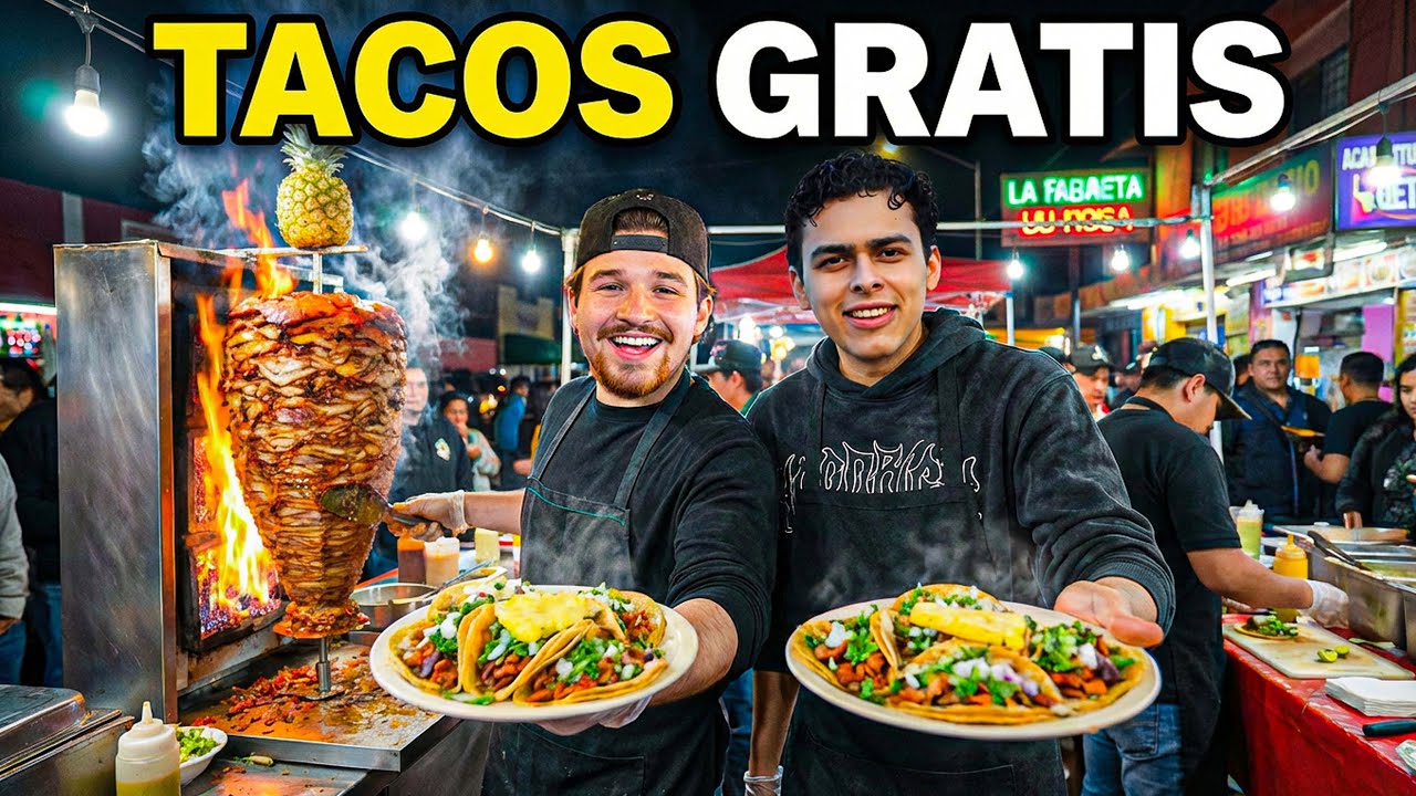 FUIMOS TAQUEROS POR UNA NOCHE Y REGALAMOS TODO 🌮 | LONCHE Y WILLITO