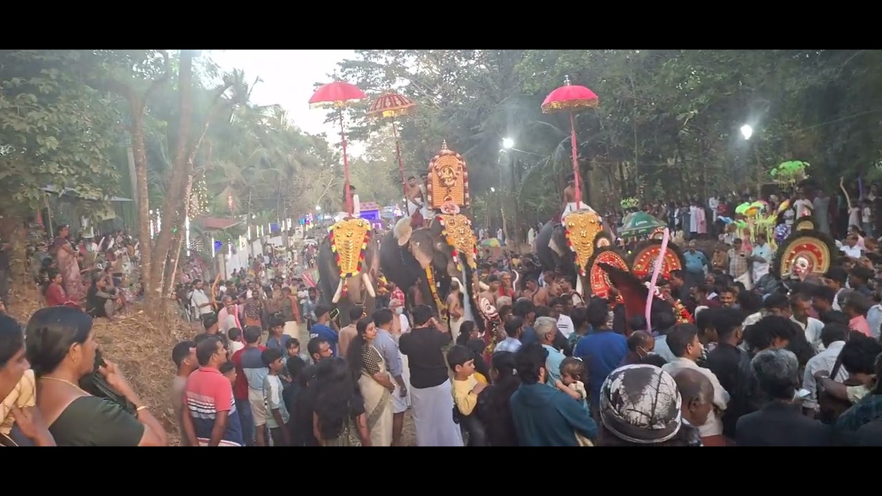 Muthukurussi temple pooram festival |jayarajvlog |malayalam |melatur 