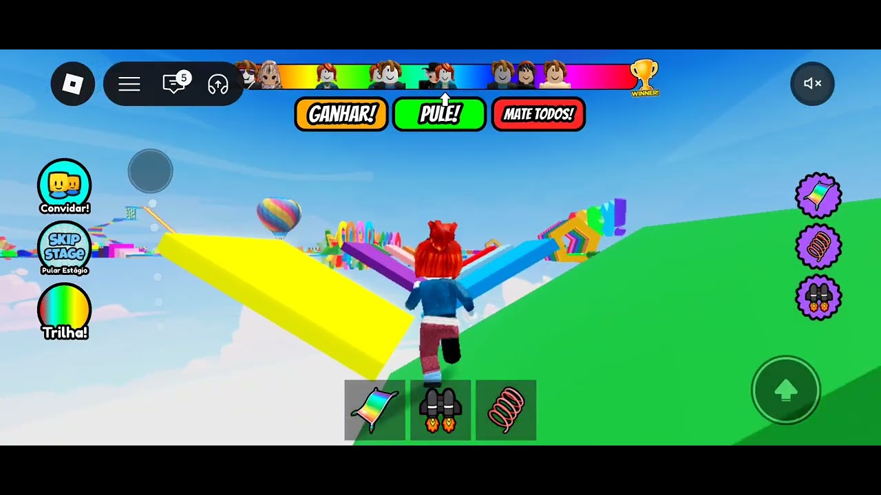 Primeiro vídeo jogando Roblox