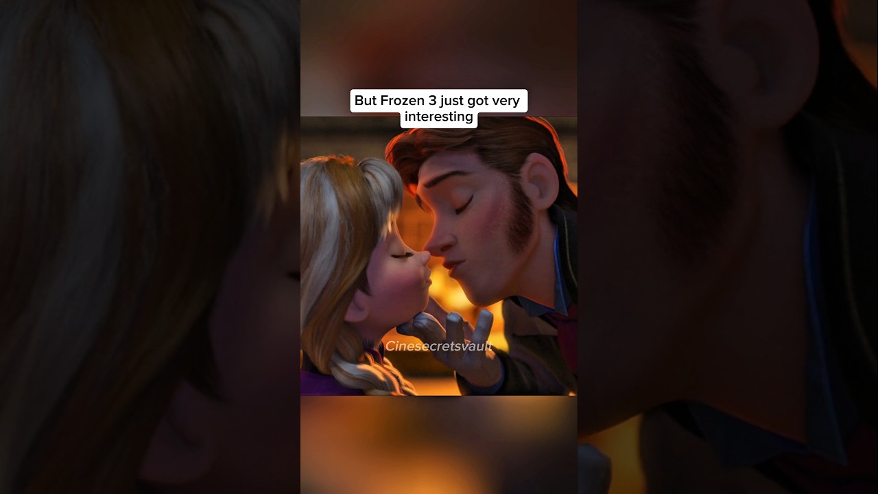 Elsa&rsquo;s Twin Sister in Frozen 3?! 😱❄️ #shorts #frozen3 #frozen #disney #eastereggs #frozen2