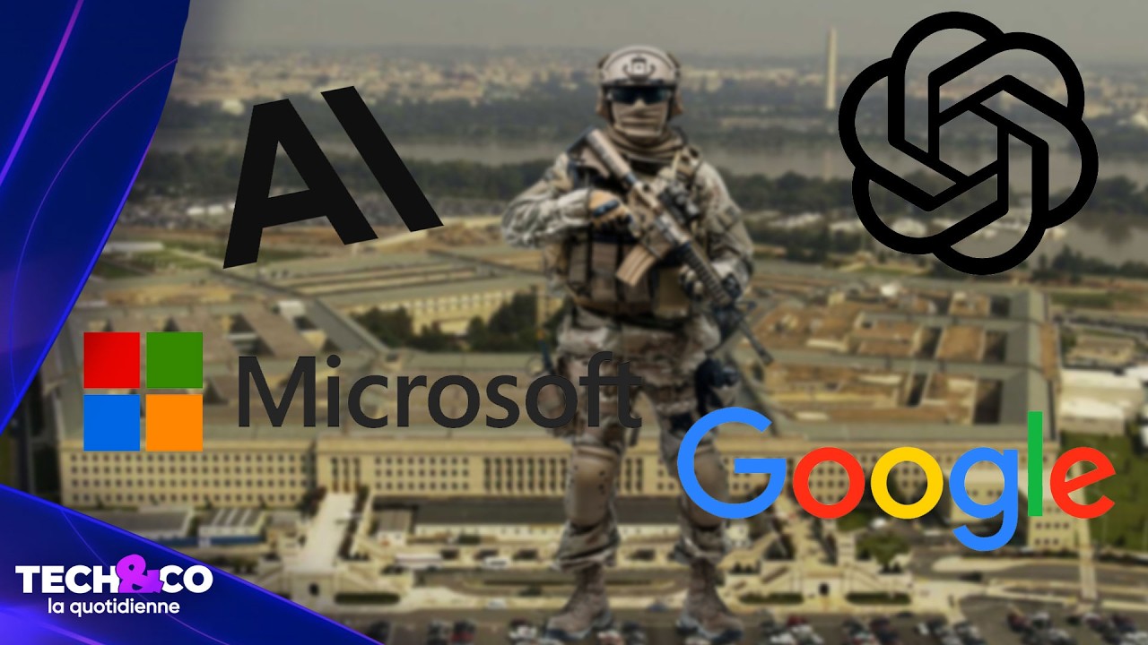 Pentagone/IA : la guerre des géants de la tech - Tech&Co la quotidienne du 11/03/2026