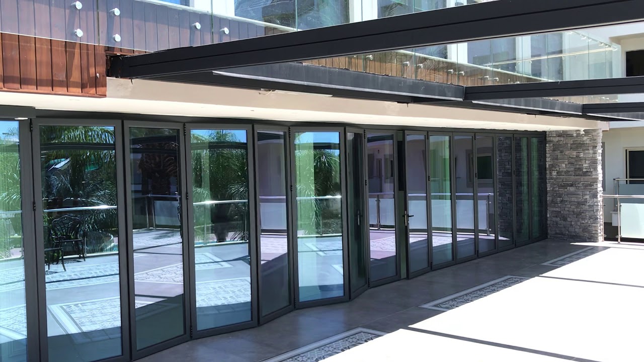 Alumil M19800 Kayar Katlanır Kapı Sistemi  & Sliding Folding Door systems