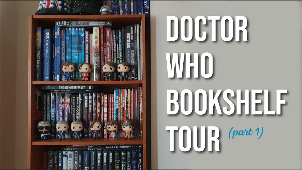 Doctor Who Bookshelf Tour 2021 (Part One)