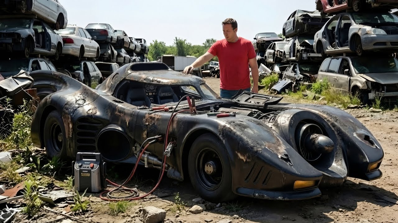ASMR Car Restoration! Full Restoration of 1989 Batmobile