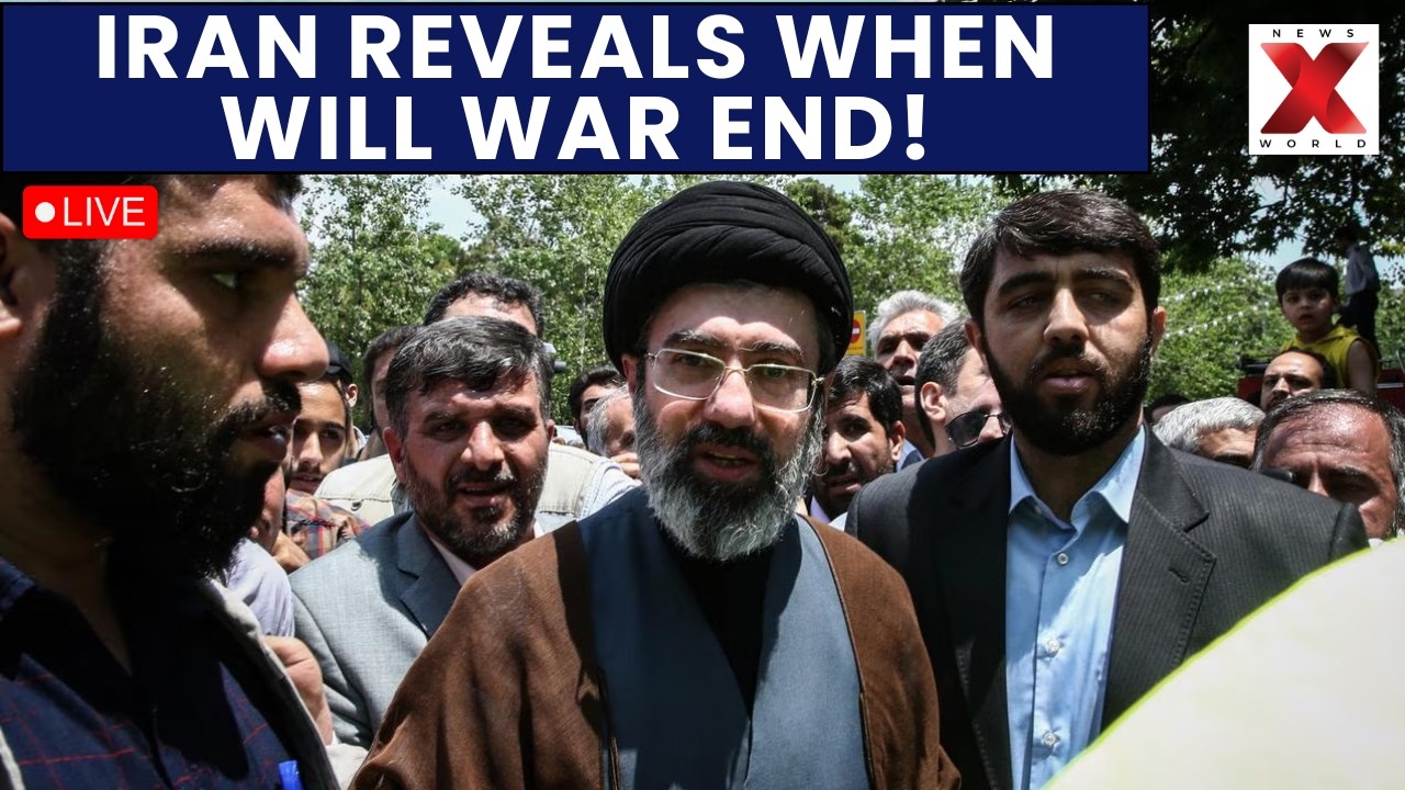 US Iran War Ends LIVE : Iran Says It Will Decide When War Ends | NewsX World