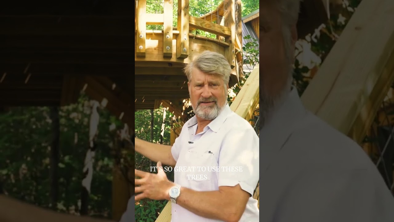 Pete Nelson Shows How His Treehouses Are Built | #treehousemasters #treehouse #building  #gatlinburg