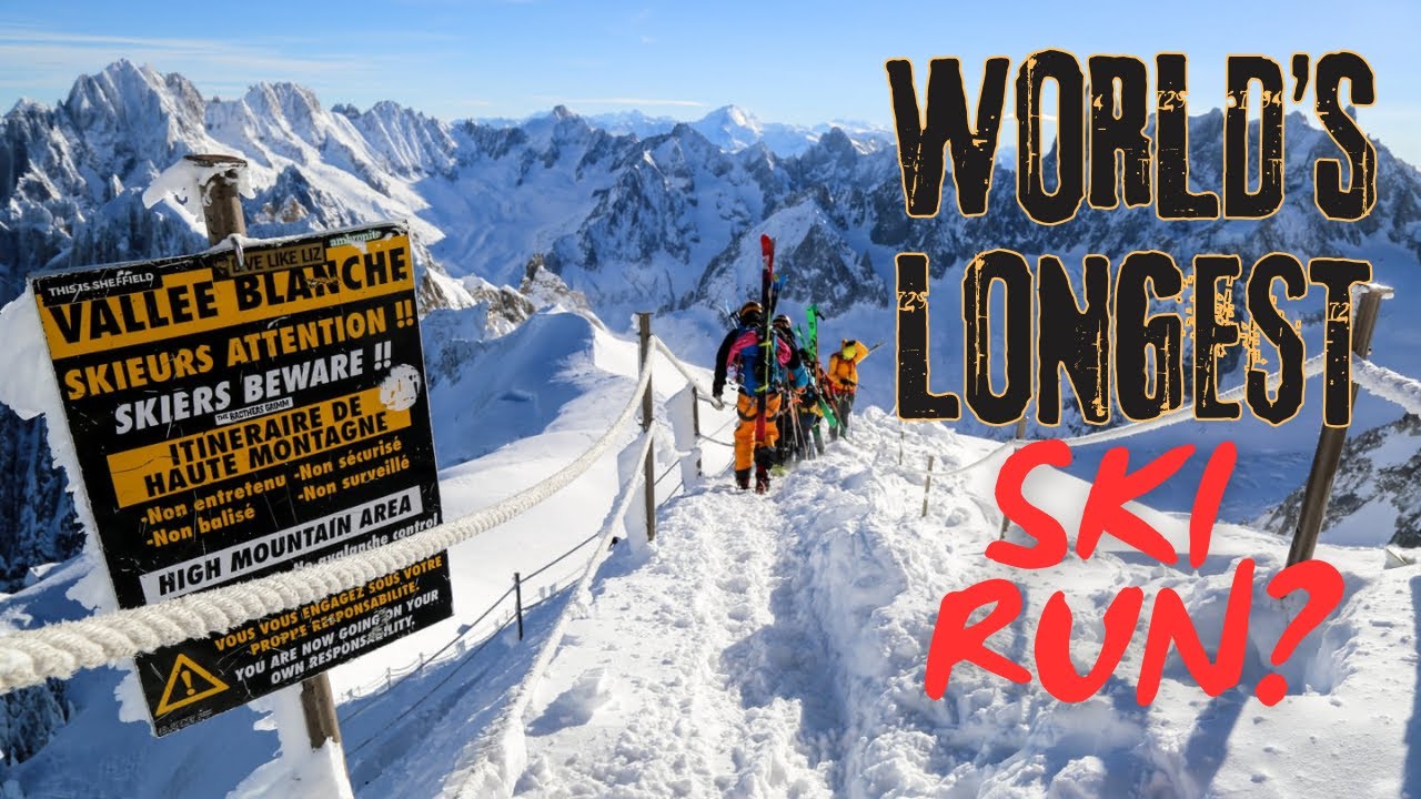 Vallee Blanche - The most Epic OFF-piste skiing in the Alps