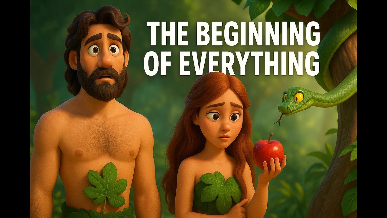 Creation & The Fall | Animated Bible Story for All Ages | Genesis 1–3 Explained