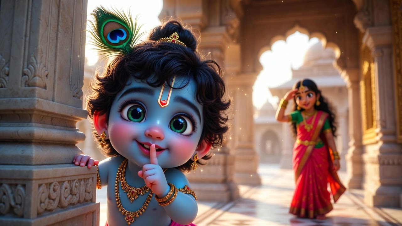 Shri Krishna Govinda Hare Murari – A peaceful and joyful Krishna bhajan
