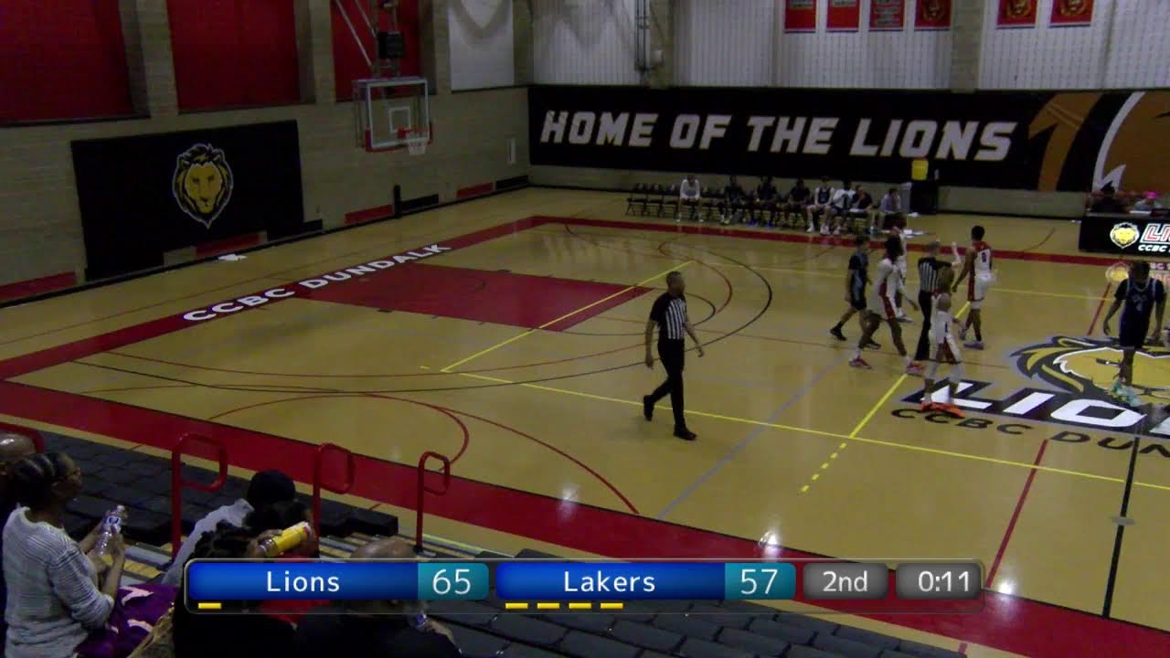 Men's Basketball | Feb. 28, 2026 -Garrett College Lakers @ CCBC Dundalk Lions