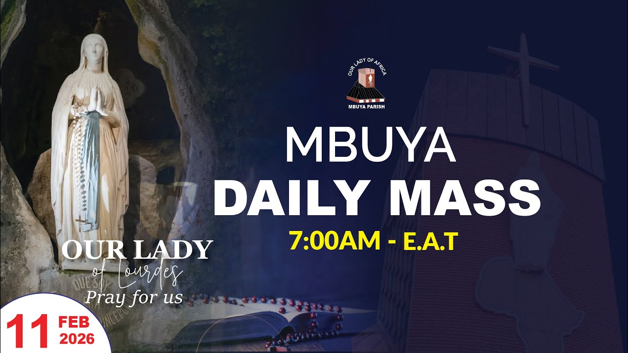WEDNESDAY OF THE FIFTH WEEK IN ORDINARY TIME  || Daily TV Mass,  11th February, 2026