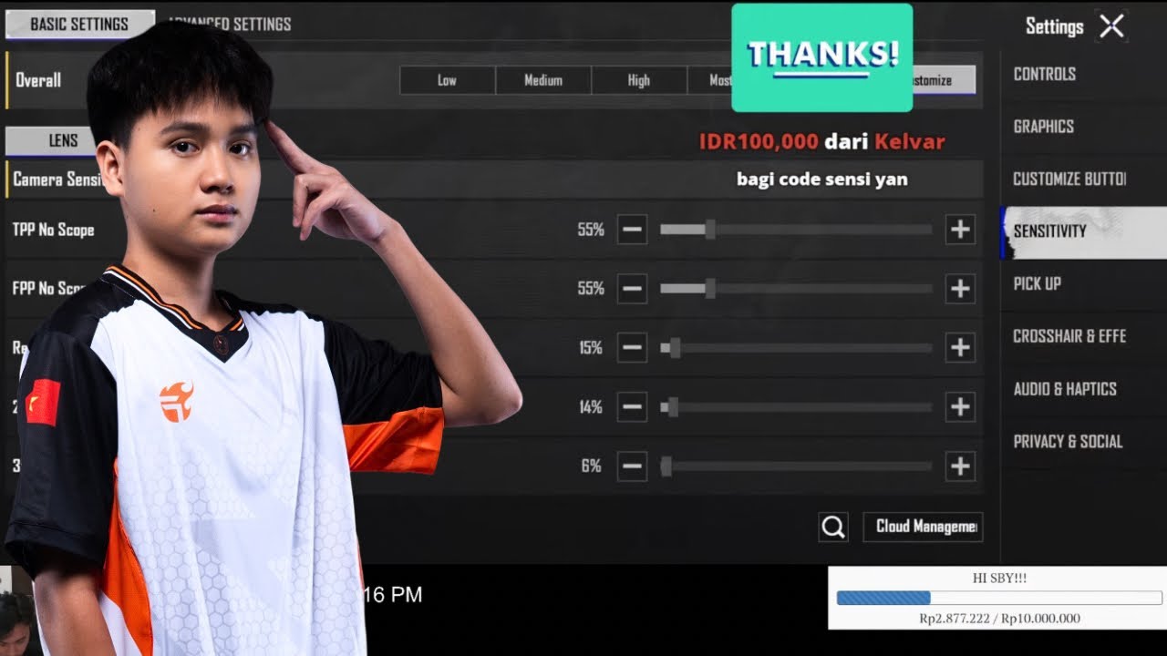 FL Zhius 4.4 Sensitivity 🔥 Team Flash Vietnam Pro Player Settings BGMI & PUBG MOBILE