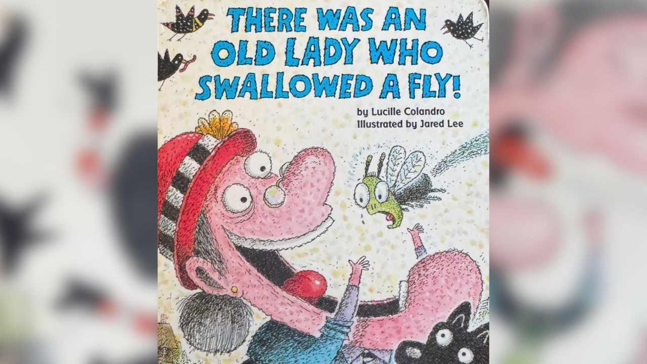 There Was an Old Lady Who Swallowed a Fly | Kids Book Read Aloud