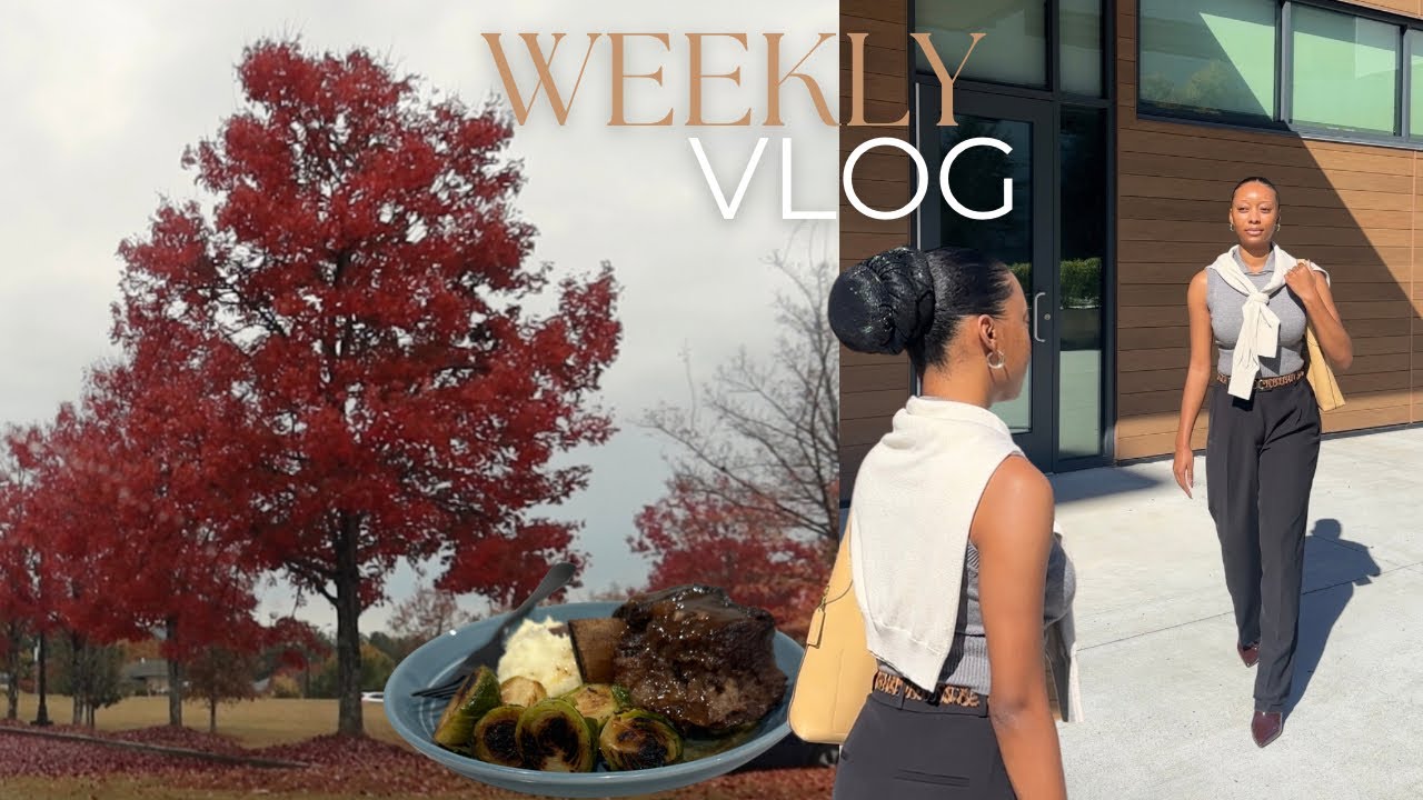 Vlog | cozy meals, revisiting hairstyles, new christmas tree, leaving my comfort zone