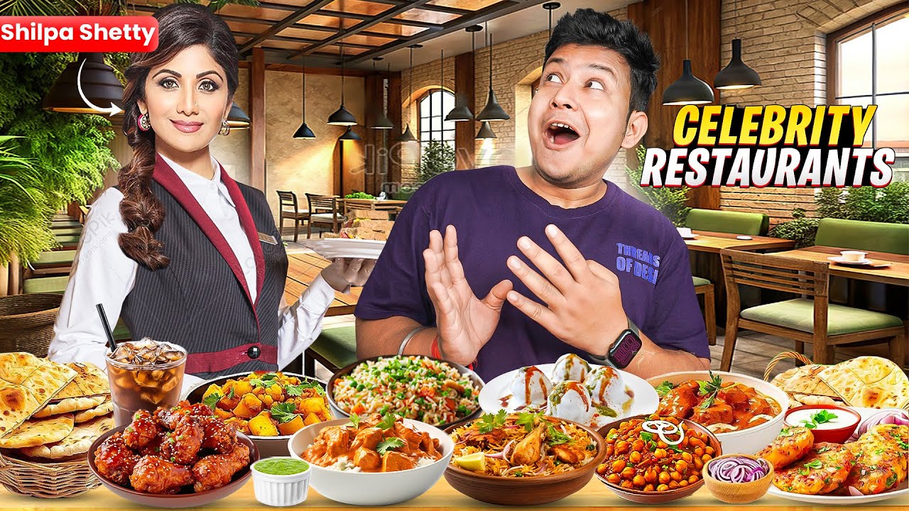Eating Only Celebrity Restaurants in Mumbai for 24 Hours!!!